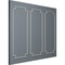 Ekena Millwork 28-in. W x 72-in. H Sellek Panel Moulding Kit Triple Panel PMLKSK28X72C - alternate 3